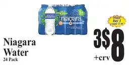 Baja Ranch Niagara Water offer