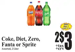 Baja Ranch Coke, Diet, Zero, Fanta or Sprite offer