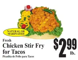 Baja Ranch Fresh Chicken Stir Fry for Tacos offer