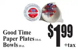 Baja Ranch Good Time Paper Plates offer
