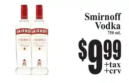 Baja Ranch Smirnoff Vodka offer