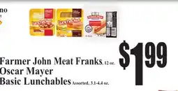 Baja Ranch Farmer John Meat Franks offer