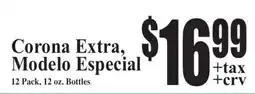 Baja Ranch Corona Extra, Modelo Especial offer