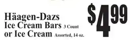 Baja Ranch Häagen-Dazs ice cream bars or ice cream offer