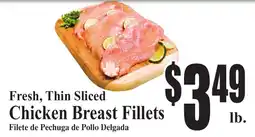 Baja Ranch Fresh Thin Sliced Chicken Breast Fillets offer