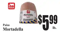 Baja Ranch Paisa Mortadella offer