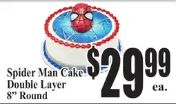 Baja Ranch Spider Man Cake offer