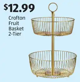 Aldi Crofton Fruit Basket 2-Tier offer