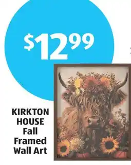 Aldi KIRKTON HOUSE Fall Framed Wall Art offer