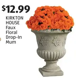 Aldi KIRKTON HOUSE Faux Floral Drop-In Mum offer