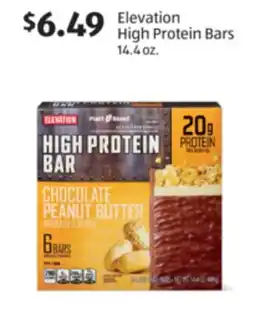Aldi Elevation High Protein Bars offer