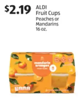 Aldi ALDI Fruit Cups offer
