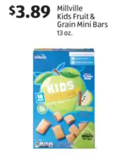 Aldi Millville Kids Fruit & Grain Mini Bars offer