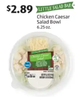 Aldi Little Salad Bar Chicken Caesar Salad Bowl offer