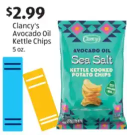 Aldi Clancy's Avocado Oil Kettle Chips offer