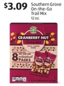 Aldi Southern Grove On-the-Go Trail Mix offer