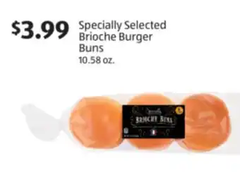 Aldi Specially Selected Brioche Burger Buns offer
