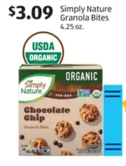 Aldi Simply Nature Granola Bites offer