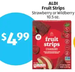 Aldi ALDI Fruit Strips offer