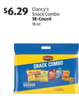 Aldi Clancy's Snack Combo offer