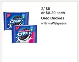 Walgreens Oreo Cookies offer