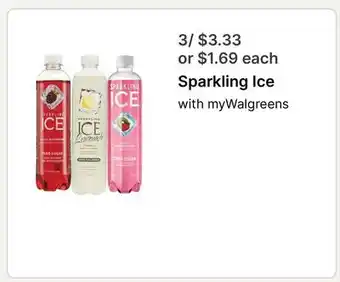 Walgreens Sparkling Ice offer