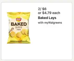 Walgreens Baked Lays offer