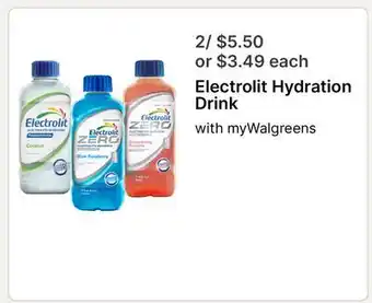 Walgreens Electrolit Hydration Drink offer