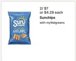 Walgreens Sunchips offer