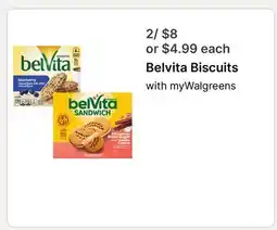 Walgreens Belvita Biscuits offer