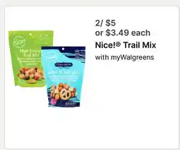 Walgreens Nice! Trail Mix offer
