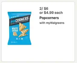 Walgreens Popcorners offer