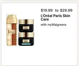 Walgreens L'Oréal Paris Skin Care offer