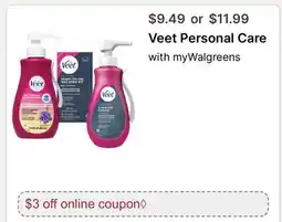 Walgreens Veed Personal Care offer