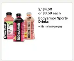 Walgreens Bodyarmor Sports Drinks offer