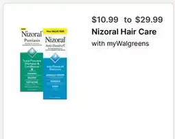 Walgreens Nizoral Hair Care offer