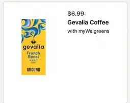 Walgreens Gevalia Coffee offer