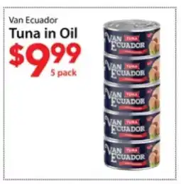 Three Guys from Brooklyn Van Ecuador Tuna in Oil offer