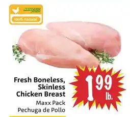 Foodmaxx Fresh Boneless, Skinless Chicken Breast offer