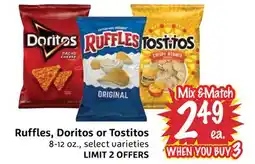 Foodmaxx Ruffles, Doritos or Tostitos offer