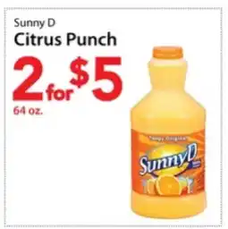 Three Guys from Brooklyn Sunny D Citrus Punch offer