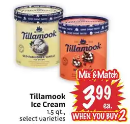 Foodmaxx Tillamook Ice Cream offer