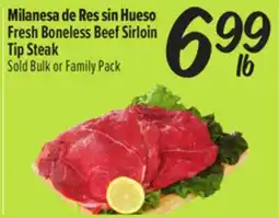 El Super Fresh Boneless Beef Sirloin Tip Steak offer