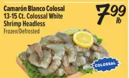 El Super Colossal White Shrimp Headless offer