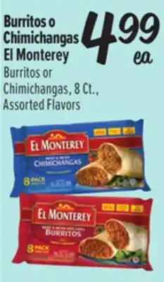 El Super Burritos o Chimichangas offer