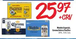El Super Modelo Especial, Corona Extra o Pacifico offer