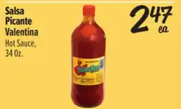 El Super Valentina Hot Sauce offer