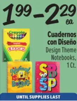 El Super Design Theme Notebooks offer