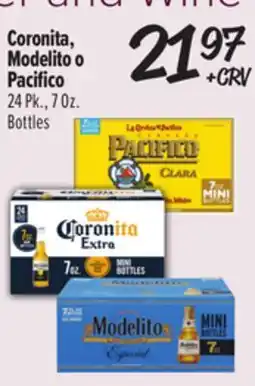 El Super Coronita, Modelito o Pacífico offer