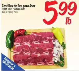 El Super Fresh Beef Flanken Ribs offer